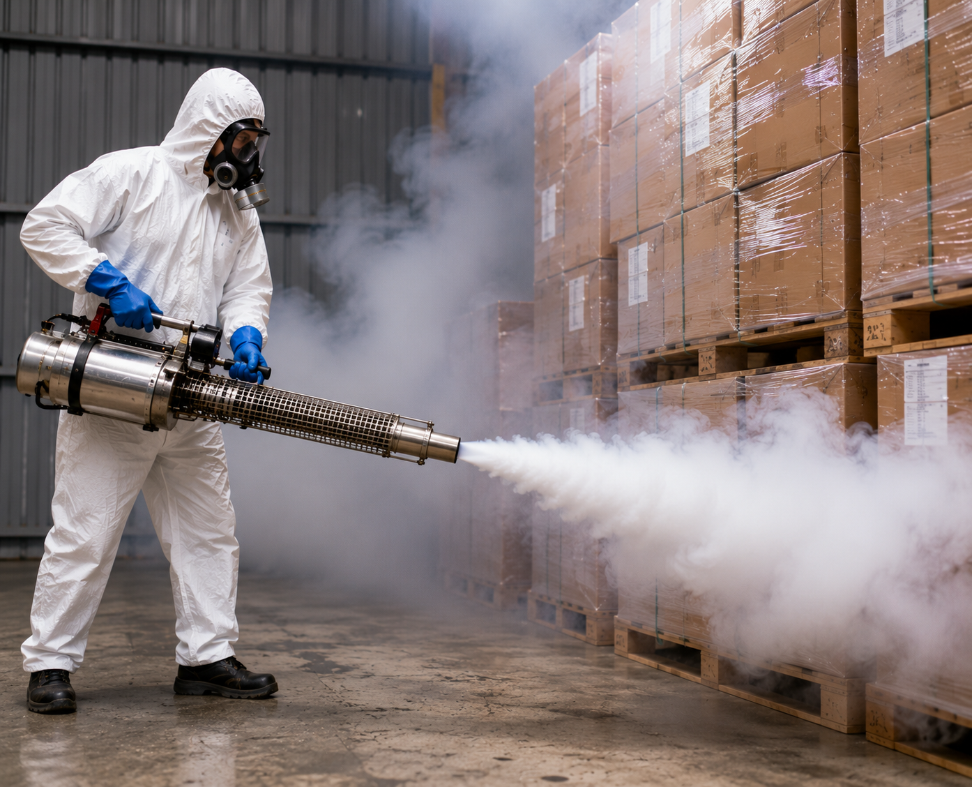 Sign need fumigation
